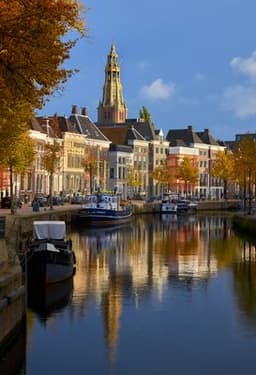 Groningen city view