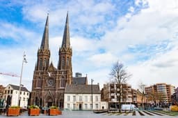 Tilburg city view